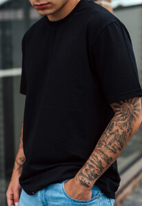 Фото - Футболка классического кроя Staff black basic - Men box