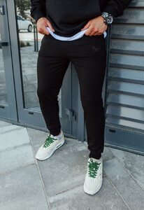 Фото - Спортивные мужские штаны черные Staff logo black - Men box