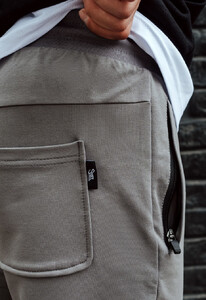Фото - Мужские спортивные штаны серые Staff gray basic - Men box