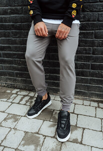 Фото - Мужские спортивные штаны серые Staff gray basic - Men box