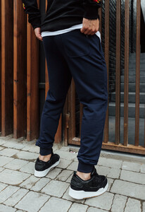 Фото - Спортивные штаны темно-синие Staff navy basic - Men box
