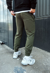 Фото - Спортивные штаны цвета хаки Staff khaki basic - Men box