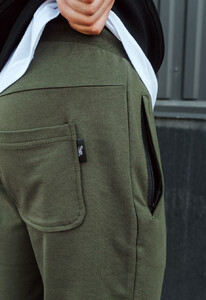 Фото - Спортивные штаны цвета хаки Staff khaki basic - Men box