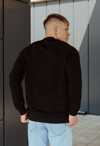 Фото - Свитшот черный с логотипом Staff black line logo - Men box
