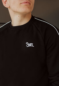 Фото - Свитшот черный с логотипом Staff black line logo - Men box