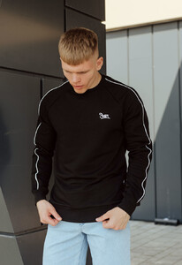 Фото - Свитшот черный с логотипом Staff black line logo - Men box