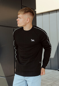 Фото - Свитшот черный с логотипом Staff black line logo - Men box