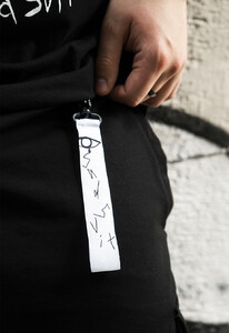 Фото - Шорты черные с брелоком Staff x SadSvit Цвіт Магнолії black - Men box