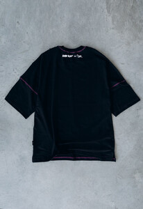 Фото - Футболка чорна Staff x SadSvit Цвіт Магнолії black oversize - Men box