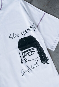 Фото - Футболка белая Staff x SadSvit Цвіт Магнолії white oversize - Men box