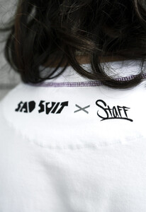 Фото - Футболка белая Staff x SadSvit Цвіт Магнолії white oversize - Men box