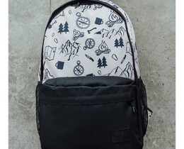 Фото - Рюкзак молочно-черный Staff 25L travel - Men box