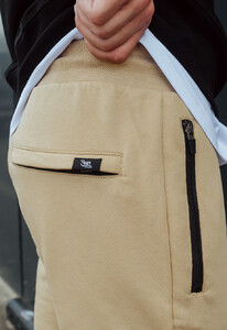 Фото - Спортивные штаны с карманами на молнии Staff wo beige - Men box
