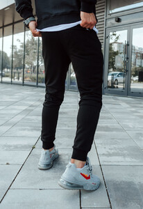 Фото - Спортивные штаны с вышитым лого Staff black logo - Men box