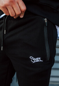 Фото - Спортивные штаны с вышитым лого Staff black logo - Men box