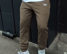 Фото - Спортивные штаны цвета хаки Staff khaki logo - Men box