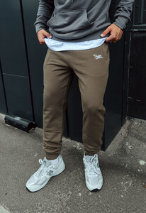 Фото - Спортивные штаны цвета хаки Staff khaki logo - Men box