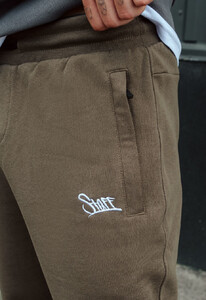 Фото - Спортивные штаны цвета хаки Staff khaki logo - Men box