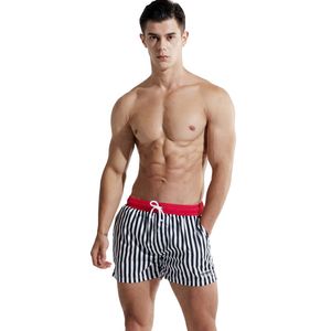 Фото - Шорти у смужку з червоним поясом Desmit - Men box