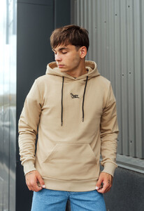 Фото - Худі класичного крою Staff beige logo - Men box