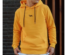 Фото - Худі жовтого кольору Staff yellow logo - Men box