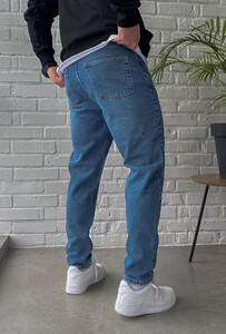 Фото - Джинсы мужские синие Staff blue regular mom - Men box