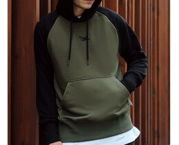 Фото - Толстовка худі з лого Staff khaki & black - Men box