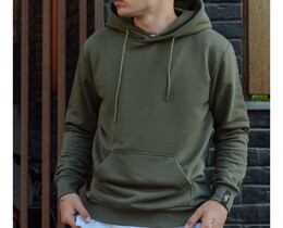 Фото - Худі оливкового кольору Staff olive basic - Men box