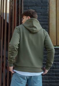 Фото - Худі оливкового кольору Staff olive basic - Men box