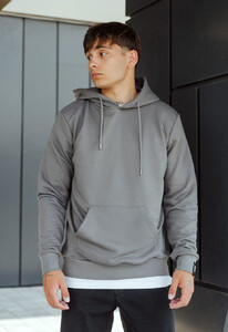 Фото - Худі сіре з кишенею Staff gray basic - Men box