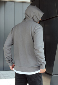 Фото - Худі сіре з кишенею Staff gray basic - Men box