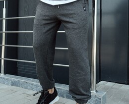 Фото - Спортивные штаны графитового цвета Staff graphite basic - Men box