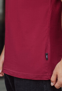 Фото - Футболка бордовая однотонная Staff bordo basic - Men box
