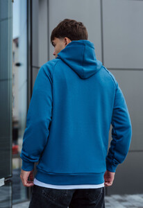 Фото - Худи синего цвета Staff blue oversize - Men box