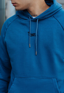 Фото - Худи синего цвета Staff blue oversize - Men box