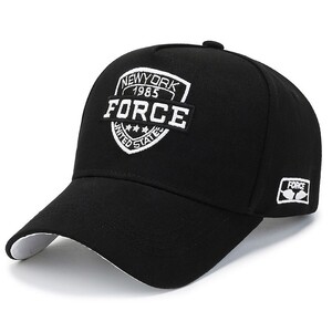 Фото - Мужская бейсболка Sport Line черная с лого U.S Force - Men box