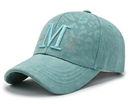 Фото - Однотонна кепка від Narason бірюзового кольору M-Style - Men box
