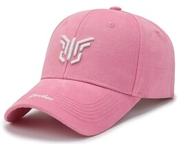 Фото - Жіноча кепка Narason рожевого кольору з лого Yenkeas - Men box