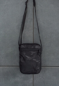 Фото - Камуфляжная мужская сумка через плечо Staff black camo - Men box
