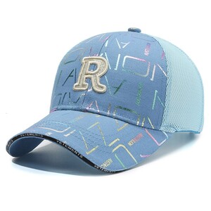 Фото - Молодіжна блакитна кепка Narason з вишитим лого R-Style - Men box