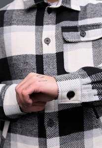 Фото - Молодежная клетчатая куртка-рубашка Staff c3 - Men box