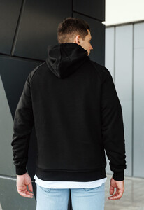 Фото - Худі оверсайз чорне Staff black logo oversize - Men box