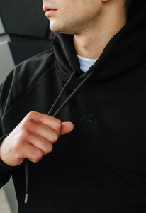 Фото - Худі оверсайз чорне Staff black logo oversize - Men box