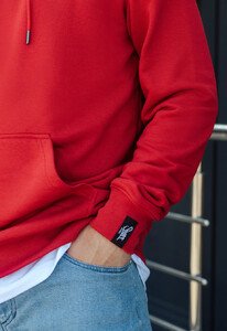 Фото - Худі червоного кольору Staff red basic - Men box