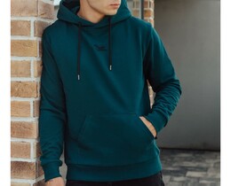 Фото - Худі смарагдового кольору Staff emerald logo - Men box