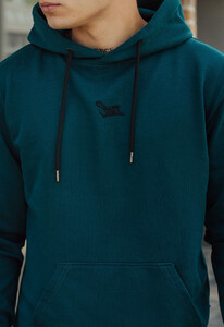 Фото - Худі смарагдового кольору Staff emerald logo - Men box