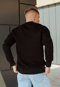 Фото - Свитшот однотонный черный Staff black basic - Men box