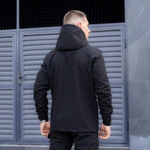 Фото - Повсякденна куртка чорного кольору Pobedov Matrix - Men box