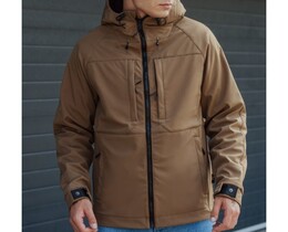 Фото - Мужская повседневная куртка Staff soft shell coyote - Men box
