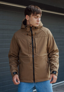 Фото - Мужская повседневная куртка Staff soft shell coyote - Men box